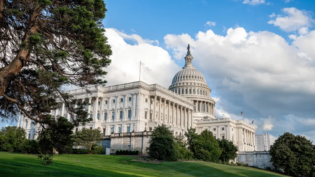 The United States Capitol in Washington, DC